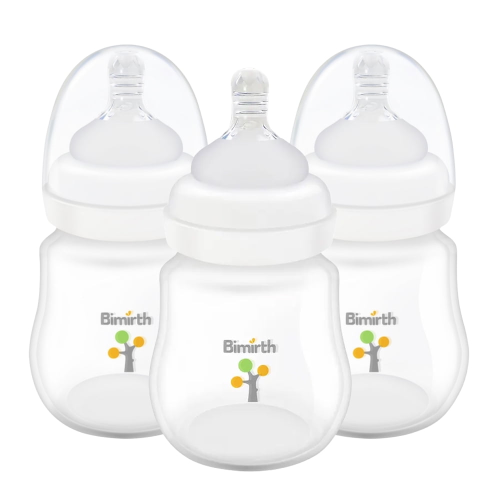 Natural Feeding Infant Baby Bottles for Breastfeeding, AntiColic