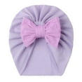 Baby Bow Hats and Mittens Donut Nursery Hospital Caps Headwraps for ...