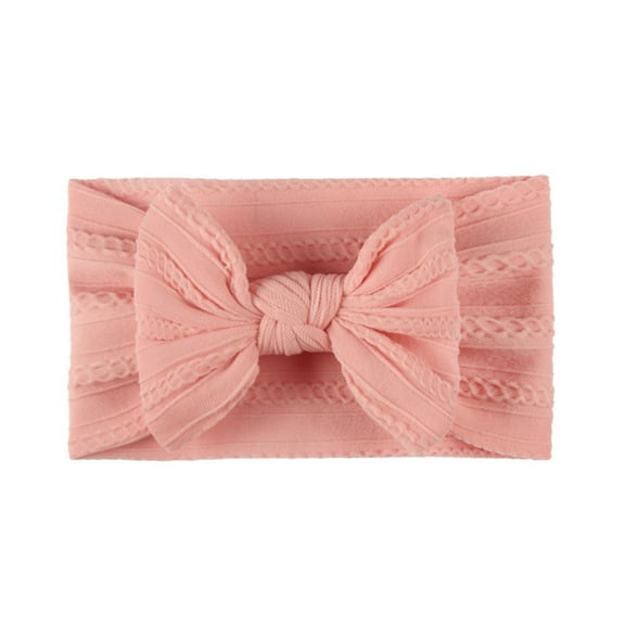 Baby Bow Headbands, Handmade Super Stretchy Soft Nylon Hairbands, Hair Bows Hair Accessories for Baby Girls Newborn Infant Toddlers Kids