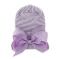thumbnail image 1 of Baby Bow Knot Turban Hat Toddler Hat Head Wrap Cap Baseball Cap Kids Snow Hats for Girls, 1 of 2