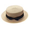 thumbnail image 1 of Baby Bowknot Children Breathable Ha Kids Hat Boy Girls Cap, 1 of 2