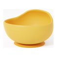 thumbnail image 1 of Baby Bowl in Yellow Color with Suction Bottom by Muqee Peeko - Baby Safe Silicone, 1 of 8