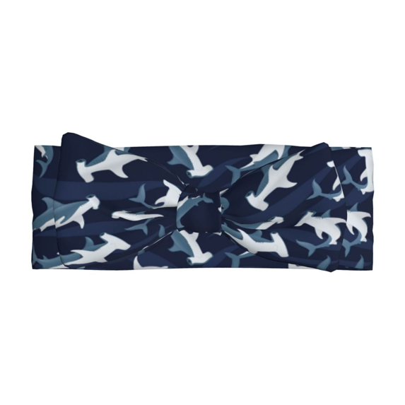 Baby Bows, Cartoon Cute Hammerhead Shark Elastics Soft Baby Newborn Headbands Hairbands Hair Bow for Baby Girls Boys, Hair Bows 0-6 Months Hair Accessories for Newborns Infants