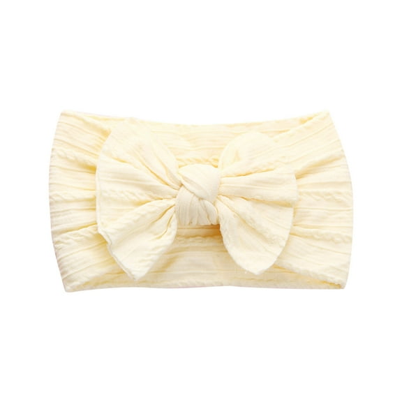 Baby Bows Headbands Nylon Hairbands Baby Girl Bows Hair Accessories for Infant Toddler Essentials for 1-3Years