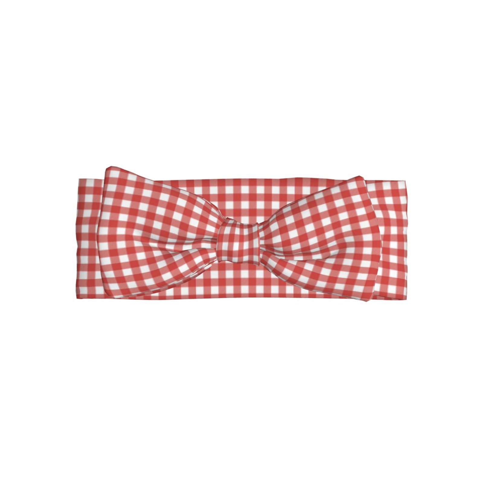Baby Striped Bow Headband – Beige & White Soft Elastic main image 1