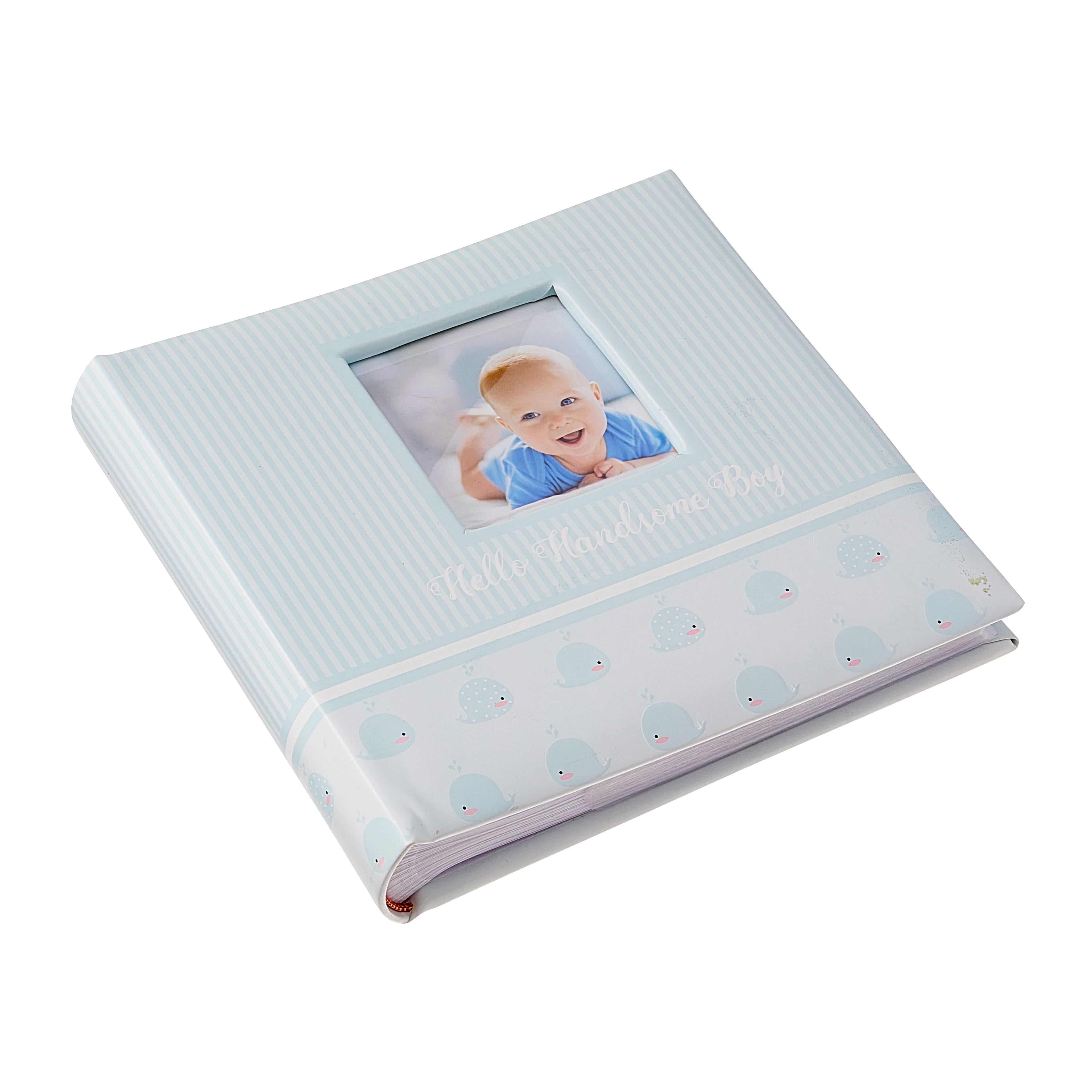 RECUTMS Small Photo Album 4x6 Paper Core Insert Inside Page Picture Album  PU Leather Cover 300 Photo Sleeves Boy Girl Family Photo Book Memo Slot