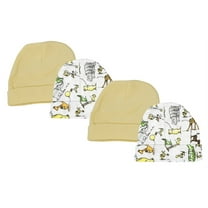 Baby Boy, Baby Girl, Unisex Infant Caps (Pack of 4)