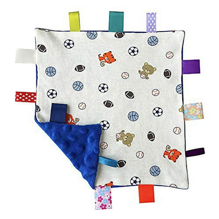Baby on sale tag blanket