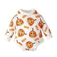 Baby Boy Bodysuit Pack Boys Girls Long Sleeve Prints Pullover Romper