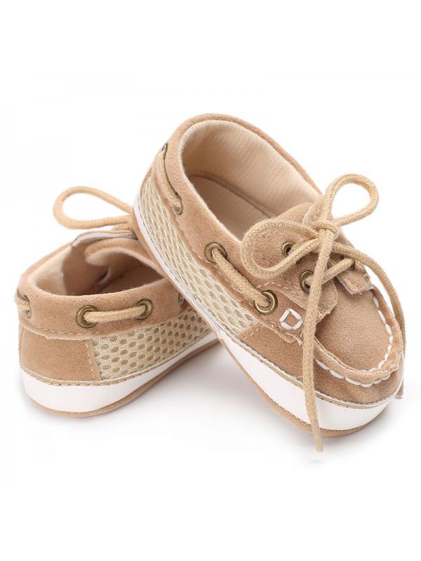 Baby Boy Casual Shoes Toddler Infant Sneaker Soft Sole Crib Shoes - image 1 of 12