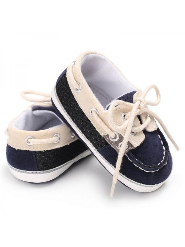 Baby Boy Casual Shoes Toddler Infant Sneaker Soft Sole Crib Shoes - image 1 of 11