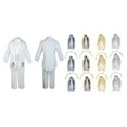 thumbnail image 1 of Baby Boy Christening Baptism Church White Tail Suit Stole Virgin Mary Maria Sm-7, 1 of 3