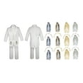 thumbnail image 1 of Baby Boy Christening Baptism Church White Tail Suit Stole Virgin Mary Maria Sm-7, 1 of 3