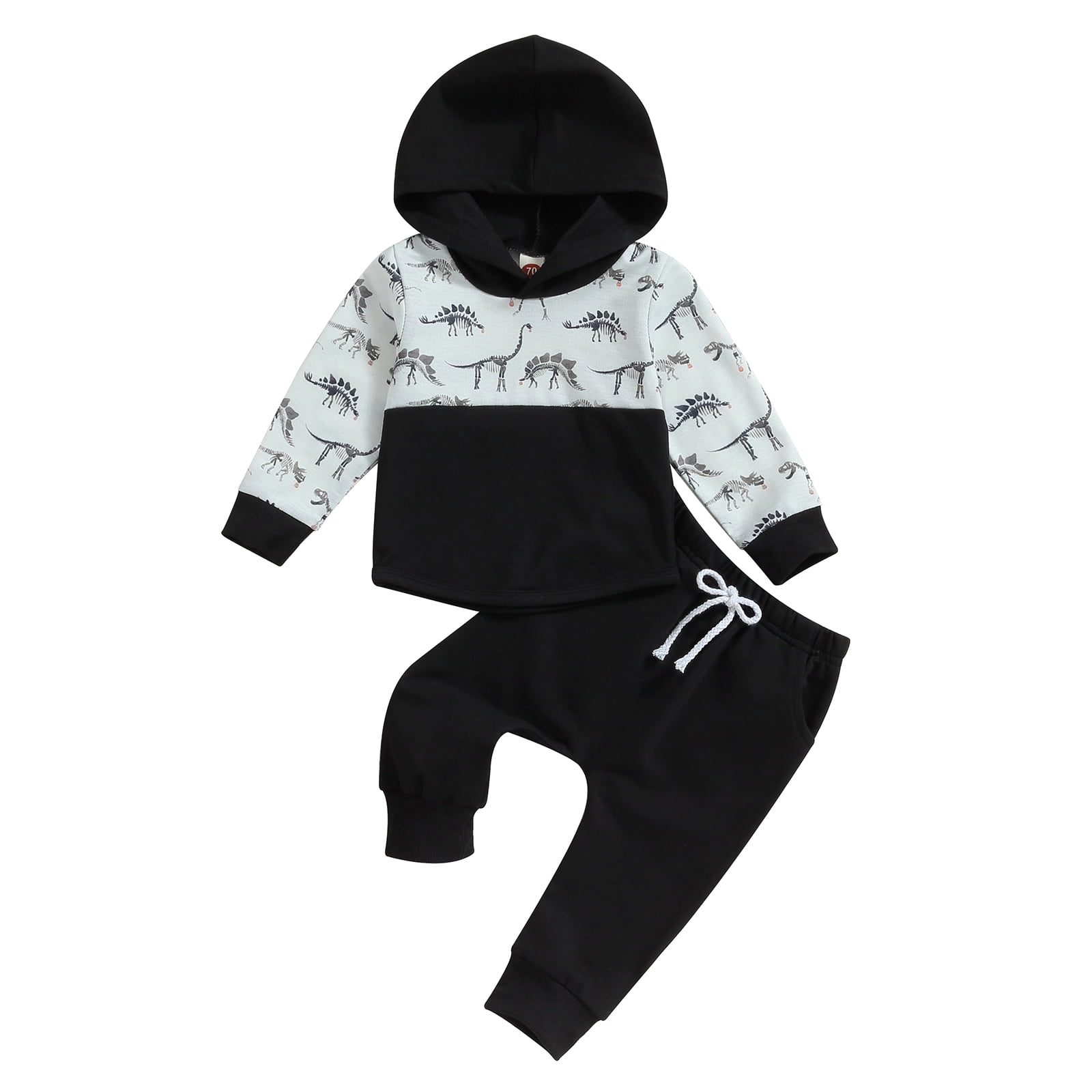 Baby Boy Clothes 6 12 18 24 Months Pants Set Long Sleeve Contrast Color
