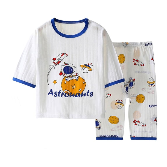 Baby Boy Clothes Boys 2 Piece Set Cotton Outfits Toddler Lounge Set Fall Winter Outfits Long Sleeve Tops 3M-13T