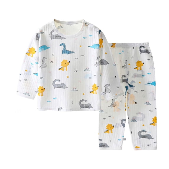 Baby Boy Clothes Boys 2 Piece Set Cotton Outfits Toddler Lounge Set Fall Winter Outfits Long Sleeve Tops 3M-13T