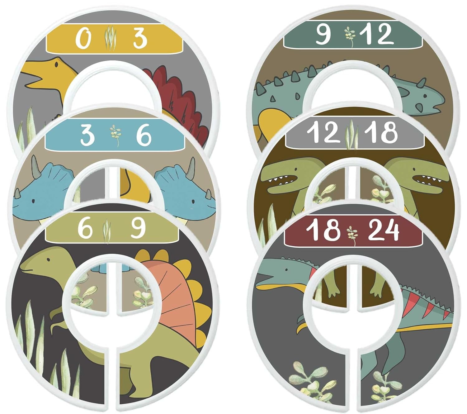 Baby Boy Clothes Dividers Nursery Closet Dividers Dinosaurs