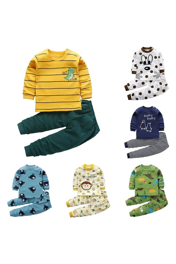 Baby Boy Clothes Fall Winter 4T Toddler Clothes For Boys 18-24 Month Boy Clothes Toddler Boy Clothes Fall Winter Outfits Truck Embroidery Long Sleeve Crewneck Sweatshirts Pants