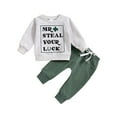 Baby Boy Clothes Long Sleeve Cute Tops Stretch Pants Baby Girl Boy Fall