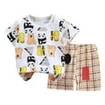 thumbnail image 1 of Baby Boy Clothes Summer 12-18 Months Baby Boy Outfit Sweatsuit Sweatshirt Shirt Pullover Tops Pants Toddler Boys Clothing, 1 of 3