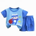 thumbnail image 1 of Baby Boy Clothes T Shirt Shorts for 2t 3t 4t 5t 6t 2 Piece Set Boys Cute Clothes Sets Summer Outfits, 1 of 4