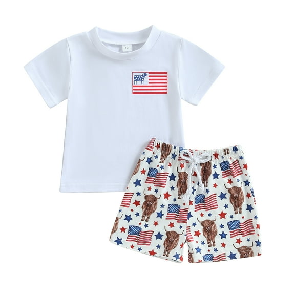 Baby Boy Clothes Toddler Summer Outfit Short 3M 6M 12M 18M 24M 3Y Sleeve T-Shirt Tee Tops Jogger Casual Shorts 2Pcs Set