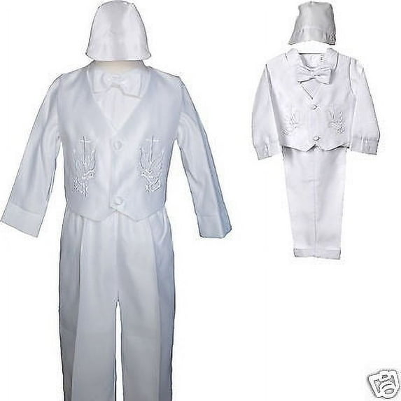 Baby Boy Communion Christening Baptism Outfit Suit set size XS S M L XL(0M-24M)