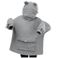 thumbnail image 1 of Baby Boy Crewneck Sweatshirt Kids Baby Girls Boys Hoodie Pullover Sweatshirt with Pocket Clothes Baby Sweatshirt Pullover Gray L, 1 of 5