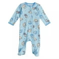 thumbnail image 1 of Baby Boy Cuddl Duds® Sloths Sleep & Play - Blue, 6-9M, 1 of 1