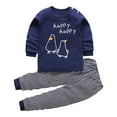 thumbnail image 1 of Baby Boy Fall Clothes 24M 18 Month Boy Clothes Outfits For Boys Boys Clothes Set Fall Winter Outfits Crewneck Sweatshirts Pants Sets, 1 of 5