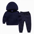 thumbnail image 1 of Baby Boy Fall Clothes Set Long Sleeve Print Sweatshirt Pants Toddler Infant Outfits 6-12 Months 12-24 Months 2T 3T 4T 5T 6T 7T 8T 9T Children(Navy,2-3 Years), 1 of 4