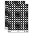 thumbnail image 1 of Baby Boy Fun Text 200+ Round Stickers - Black - Matte Finish - 0.50" Size, 1 of 3