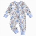 thumbnail image 1 of Baby Boy Girl Bubble Romper Infant Infant Baby Boys Summer Romper Jumpsuit Toddler Newborn Boy Bodysuit Playsuit 3 6 12 18 Months 3-6 Months, 1 of 9