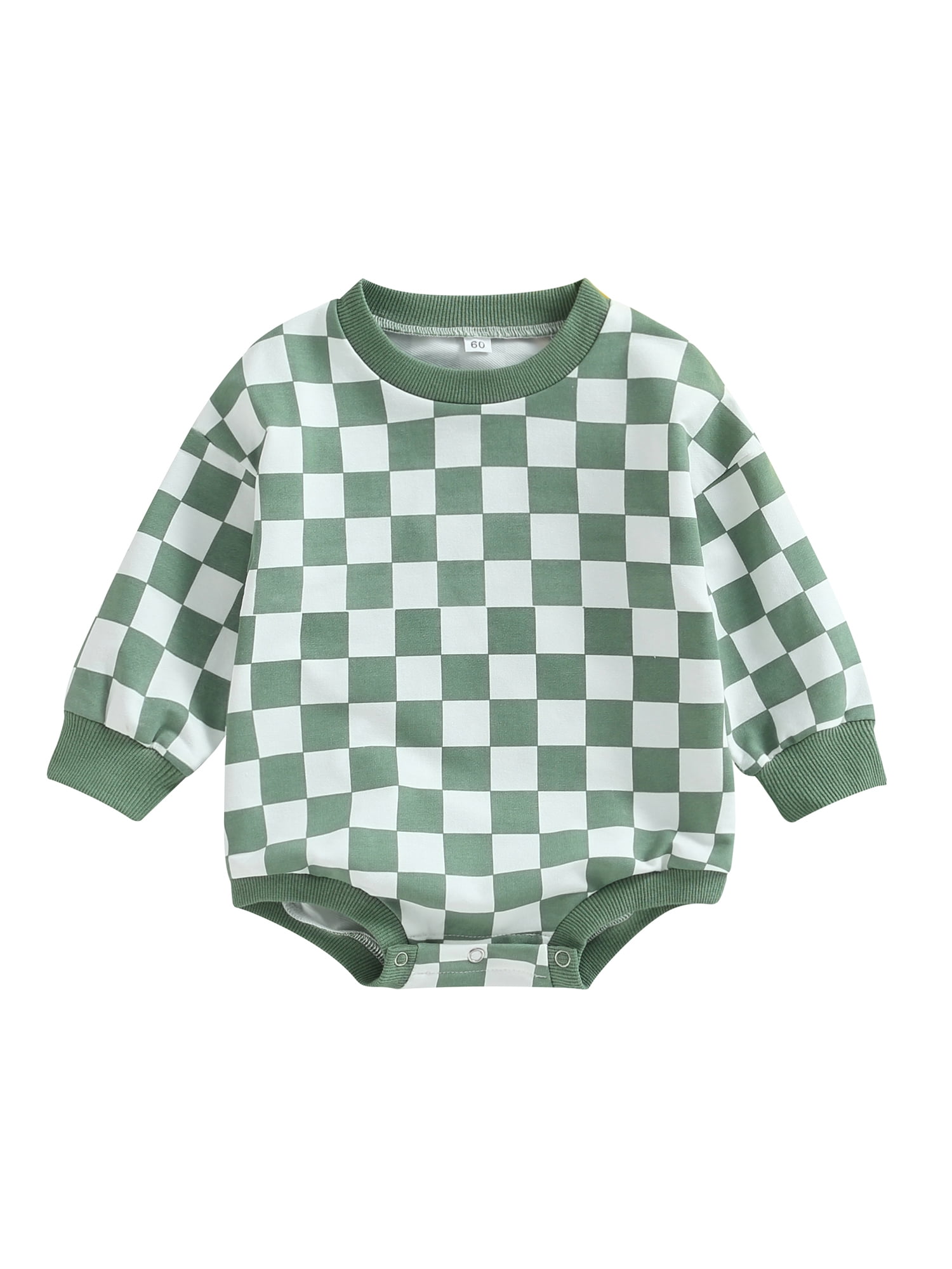 Checkered hotsell baby romper