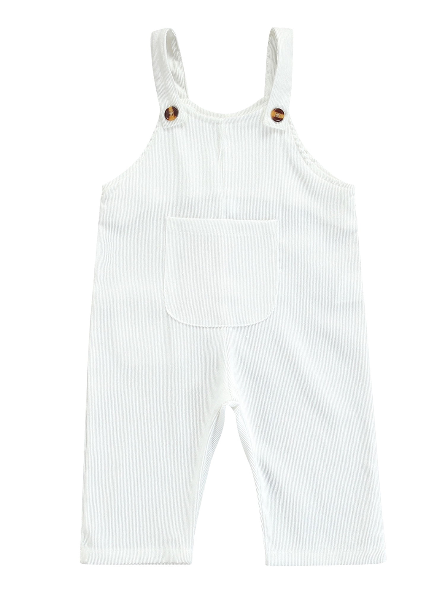 Baby Corduroy Overalls - Suspender Bib Pants Jumpsuit For Boys And Girls