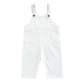 thumbnail image 1 of Baby Boy Girl Corduroy Overalls Suspender Bib Pants One-Piece Strap Jumpsuit, 1 of 6