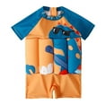 thumbnail image 1 of Baby Boy Girl Flotation Swimwear with Buoyancy One Piece Bathing Suit Toddler Swimsuit Kids Rash Guard Surfing Suit for 1-9T, 1 of 5