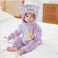 thumbnail image 1 of Baby Boy Girl Hooded Jumpsuit Animal Outfits Baby Bodysuit Long Sleeve Baby Fall Outfits Baby Boy Outfitss 4-5 Years, 1 of 3