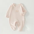 thumbnail image 1 of Baby Boy Girl Long Sleeve Outfits, Baby Coming Home Outfit Girl Baby Girl Romper 0-3 Month Onesies Boy Preppy Baby Boy Clothes Baby Clothes Cotton Long Sleeve Bodysuit Baby, 1 of 3