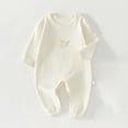 thumbnail image 1 of Baby Boy Girl Long Sleeve Outfits, Baby Short Sleeve Bodysuit Unisex Baby Clothes Baby Boys Girls Bodysuit Tie Dye Onesies Baby Baby Onesie Newborn Magnet Onesies 0-3 Months, 1 of 3
