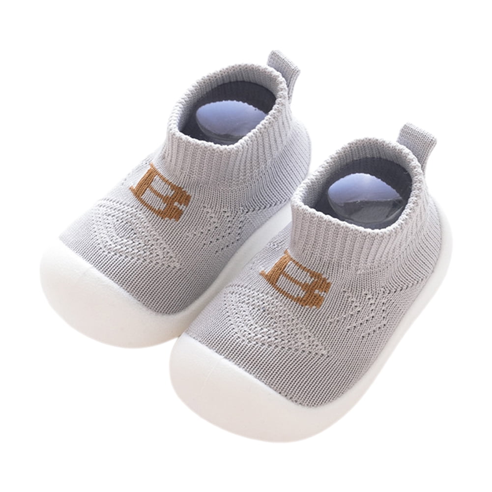 Baby Boy Girl NonSkid Indoor Infant Walking Shoes Breathable Warm