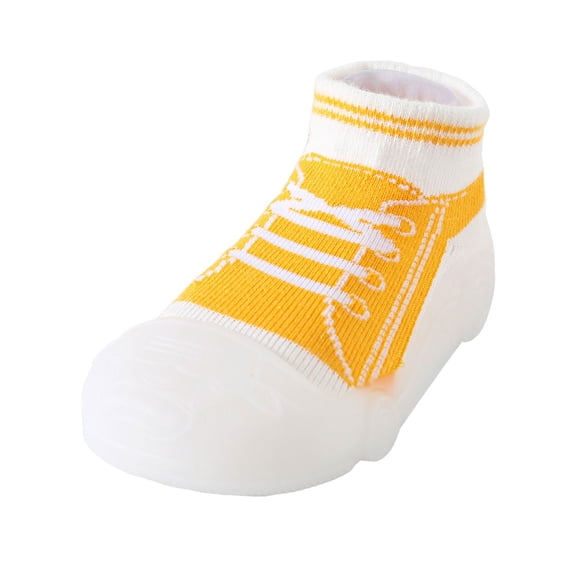 Baby Boy Girl Non SlipWalking Sock Shoes Infant Breathable Warm Elastic Soft Sole Protect Toes Outdoor Sneakers