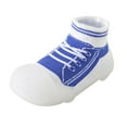 thumbnail image 1 of Baby Boy Girl Non SlipWalking Sock Shoes Infant Breathable Warm Elastic Soft Sole Protect Toes Outdoor Sneakers, 1 of 4