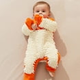 thumbnail image 1 of Baby Boy Girl Romper Jumpsuit Overalls 1 PCS Bodysuit Outerwear Crawling Infant Baby Solid Mop, 1 of 3