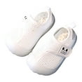 thumbnail image 1 of Baby Boy Girl Shoes Breathable Mesh Walking Shoes Lightweight Non-Slip Sneakers Infant First Walkers, 1 of 4