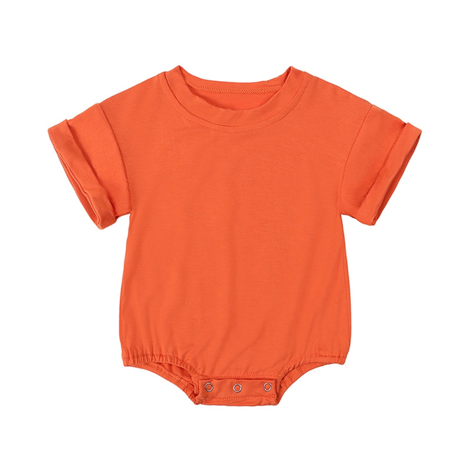 10-Piece Newborn Baby Layette Set - 5 Bodysuits & 5 Pants, Cotton, Short Sleeve, 0-12 Months