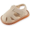 thumbnail image 1 of Baby Boy Girl Summer Infant Squeaky Sandals Premium Rubber Sole Closed-Toe Non-Slip Shoes Toddler First Walkers, 1 of 6