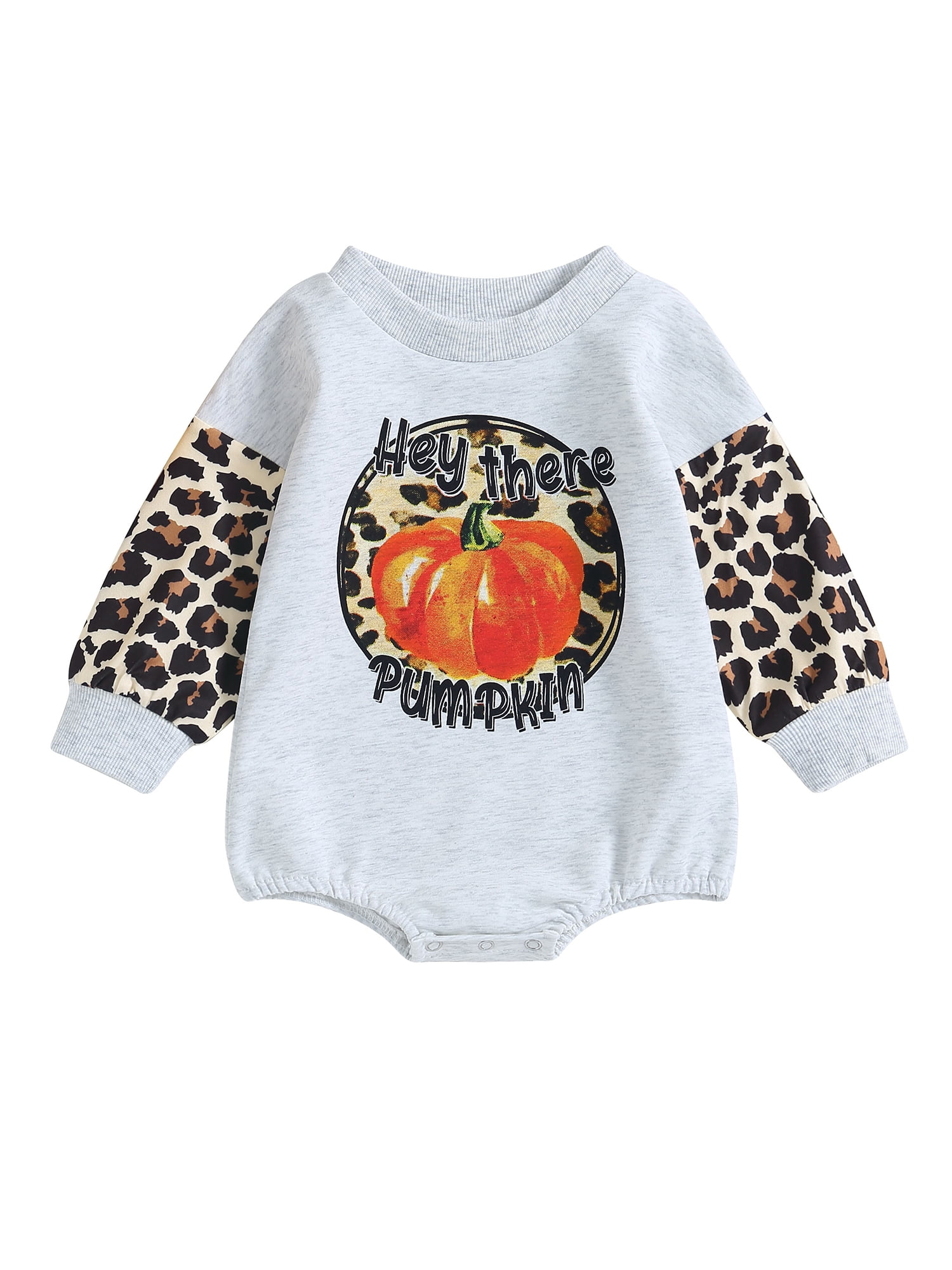 Baby Boy Girl Sweatshirt Bubble Romper Oversized Jumpsuits Onesie Long