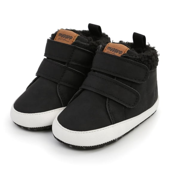Baby Boy Girls Sneakers Toddler Dress Shoes Soft Sole Baby Pu Leather Shoes