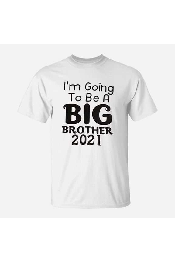 Baby Boy I Am Going To Be A Big Brother 2021 TShirt